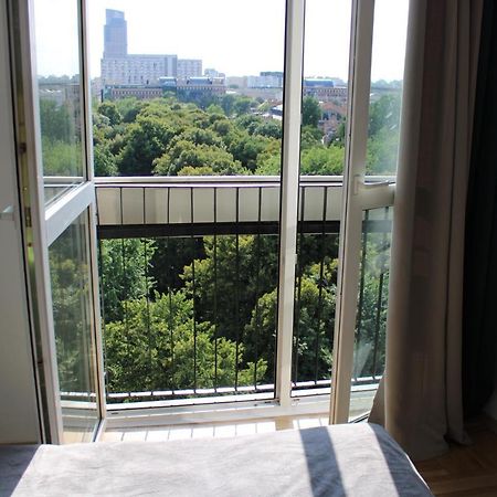 Strict Center Warsaw Comfortable Apartment, 10Th-Floor With Beautiful View On The Park And Skyscrapers, Free Wifi, Self Check-In/Out Exterior foto
