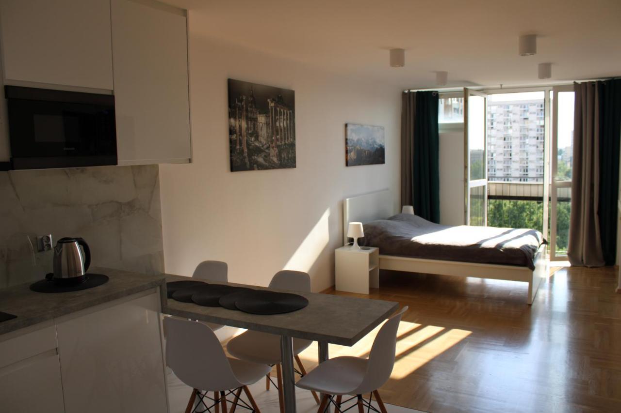 Strict Center Warsaw Comfortable Apartment, 10Th-Floor With Beautiful View On The Park And Skyscrapers, Free Wifi, Self Check-In/Out Exterior foto